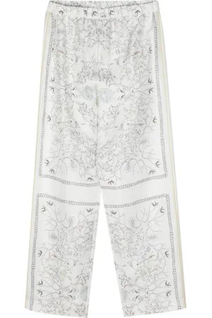 Fabiana Filippi Pantalones palazzo de seda
