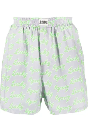 Natasha Zinko Shorts con eslogan estampado