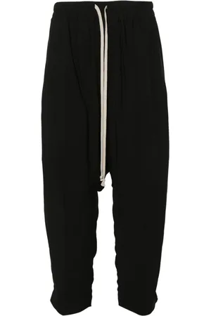 Rick Owens Pantalones cortos con cordones en la pretina