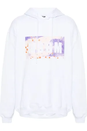 Msgm Sudadera con estampado gráfico