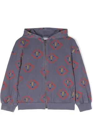 Bobo Choses Hoodie con estampado Masks