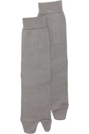 Maison Margiela Calcetines tobilleros de canalé