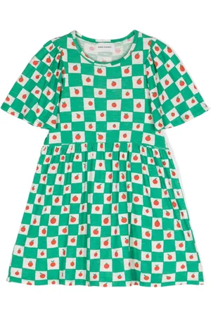 Bobo Choses Vestido corto con estampado de manzana