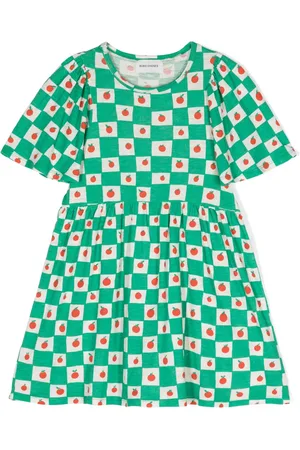 Bobo Choses Vestido corto con estampado de manzana