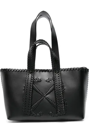 OFF-WHITE Tote con costuras Arrows
