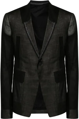 Rick Owens Blazer semitraslúcido 73CMS