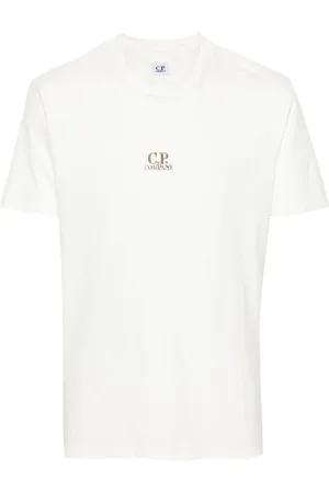 C.P. Company Playera con logo estampado