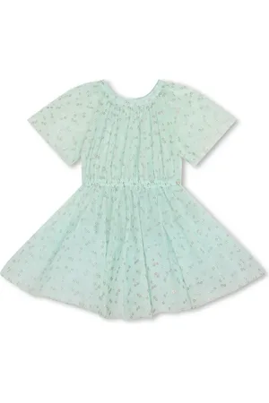 Lanvin Vestido fruncido con estampado floral