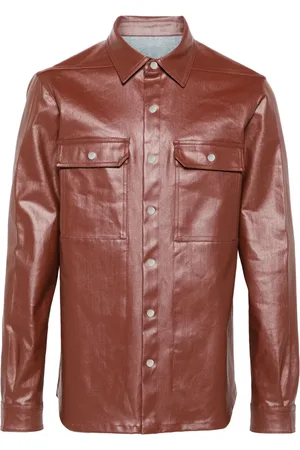 Rick Owens Sobrecamisa con botones de presión