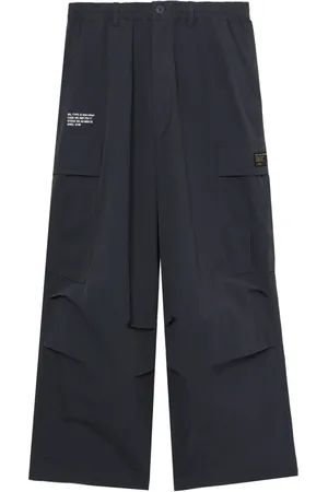 Izzue Pantalones cargo con diseño ancho