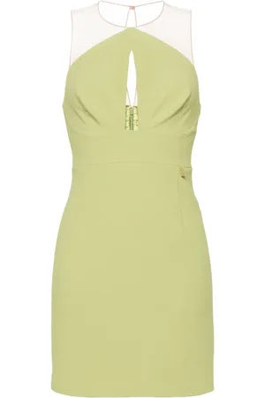 Elisabetta Franchi Vestido midi con aberturas