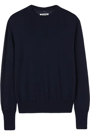 Jil Sander Top de cachemira con cuello redondo