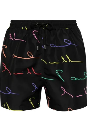 Paul Smith Shorts de playa Handwriting Logo