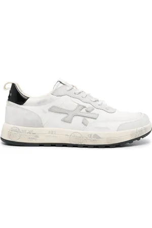 Premiata Tenis bajos con aplique del logo