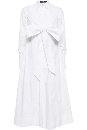 Karl Lagerfeld Vestido camisero con detalle de moño