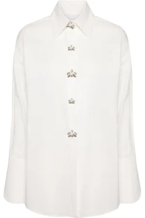 GENNY Camisa de muselina con detalle de aplique