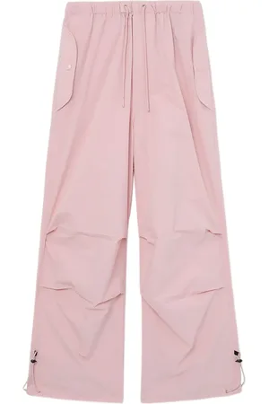 FIVE CM Pantalones cargo con cordones en los tobillos