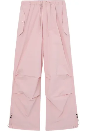 FIVE CM Pantalones cargo con cordones en los tobillos