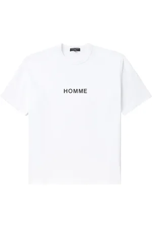 Comme des Garçons Playera con logo estampado