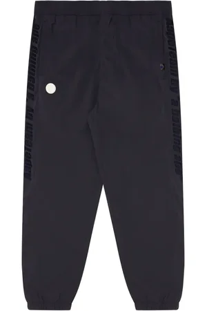 A Bathing Ape Pants con aplique del logo