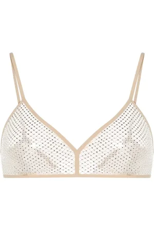 GENNY Top estilo brasier de malla
