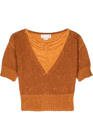 GENNY Top con cuello en V