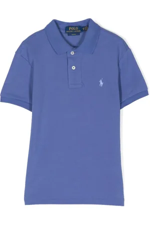 Ralph Lauren Playera tipo polo con logo bordado
