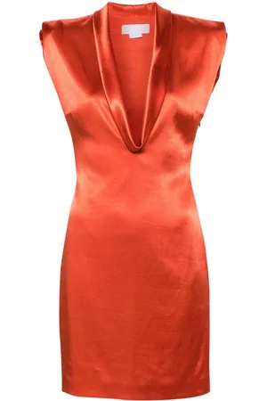 GENNY Vestido corto con efecto satinado