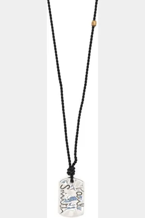 Paul Smith Collar con dije grabado