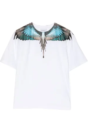 MARCELO BURLON Playera con motivo Wings