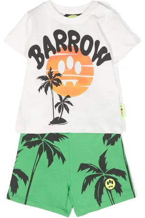 BARROW Set de shorts con estampado gráfico