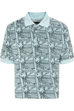 Rassvet Playera tipo polo con estampado abstracto