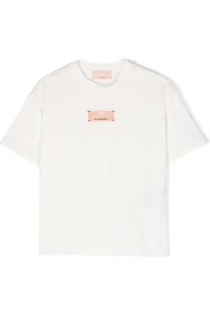 Elisabetta Franchi Playera con cuello redondo y logo bordado