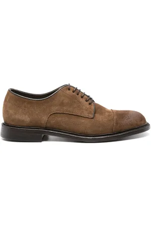 CENERE GB Zapatos oxford de gamuza