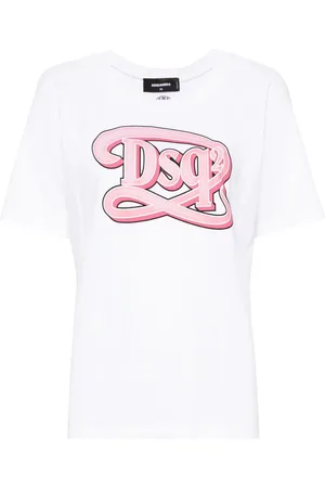 Dsquared2 Playera con logo estampado