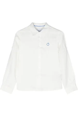 Trussardi Camisa con logo bordado