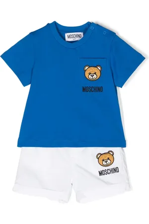 Moschino Set de shorts y playera con motivo Teddy Bear