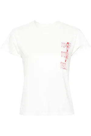 Maison Margiela Playera con números estampados