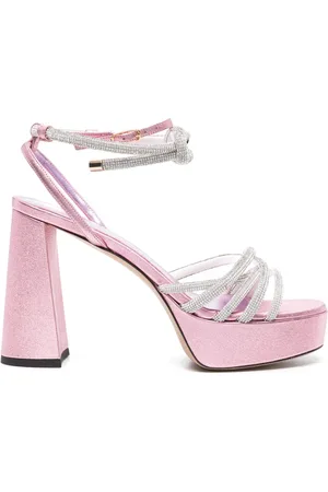 Patou Sandalias Babsy con tacón de 110mm de x Bettina Vermillon