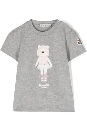 Moncler Playera con motivo de osito