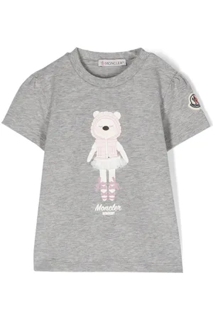 Moncler Playera con motivo de osito