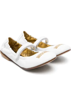 Moschino Flats con aplique del logo