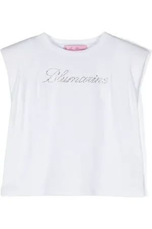 MISS BLUMARINE Camiseta con hombreras