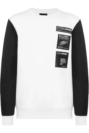 Philipp Plein Sudadera con aplique del logo