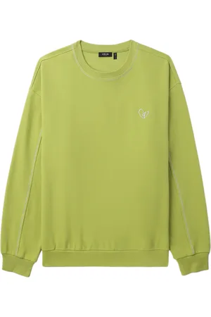 FIVE CM Sudadera con cuello redondo y logo bordado
