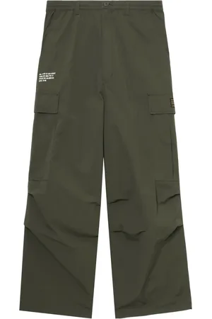 Izzue Pantalones cargo con diseño ancho
