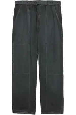 Izzue Pantalones anchos con cinturón