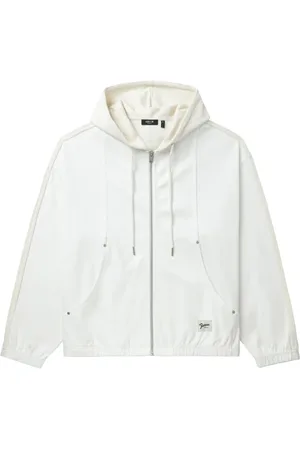 FIVE CM Hoodie con aplique del logo y cierre