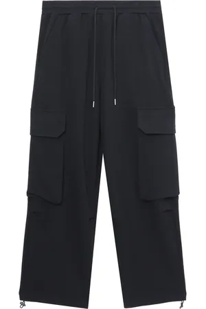 FIVE CM Pantalones cargo con pretina elástica