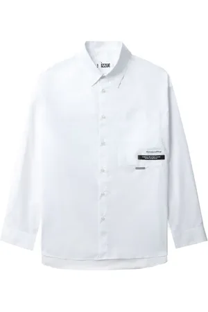 Izzue Camisa con aplique del logo